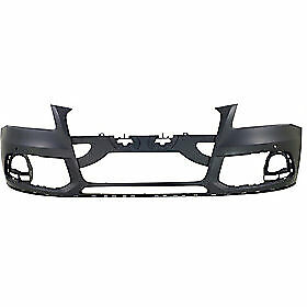 Cubierta de parachoques delantero para Audi SQ5 2013-2017 (sin paquete S-Line, sin lavaparabrisas HL, con asistente de estacionamiento) - Compatible con la pieza número 8R0807065BGRU 