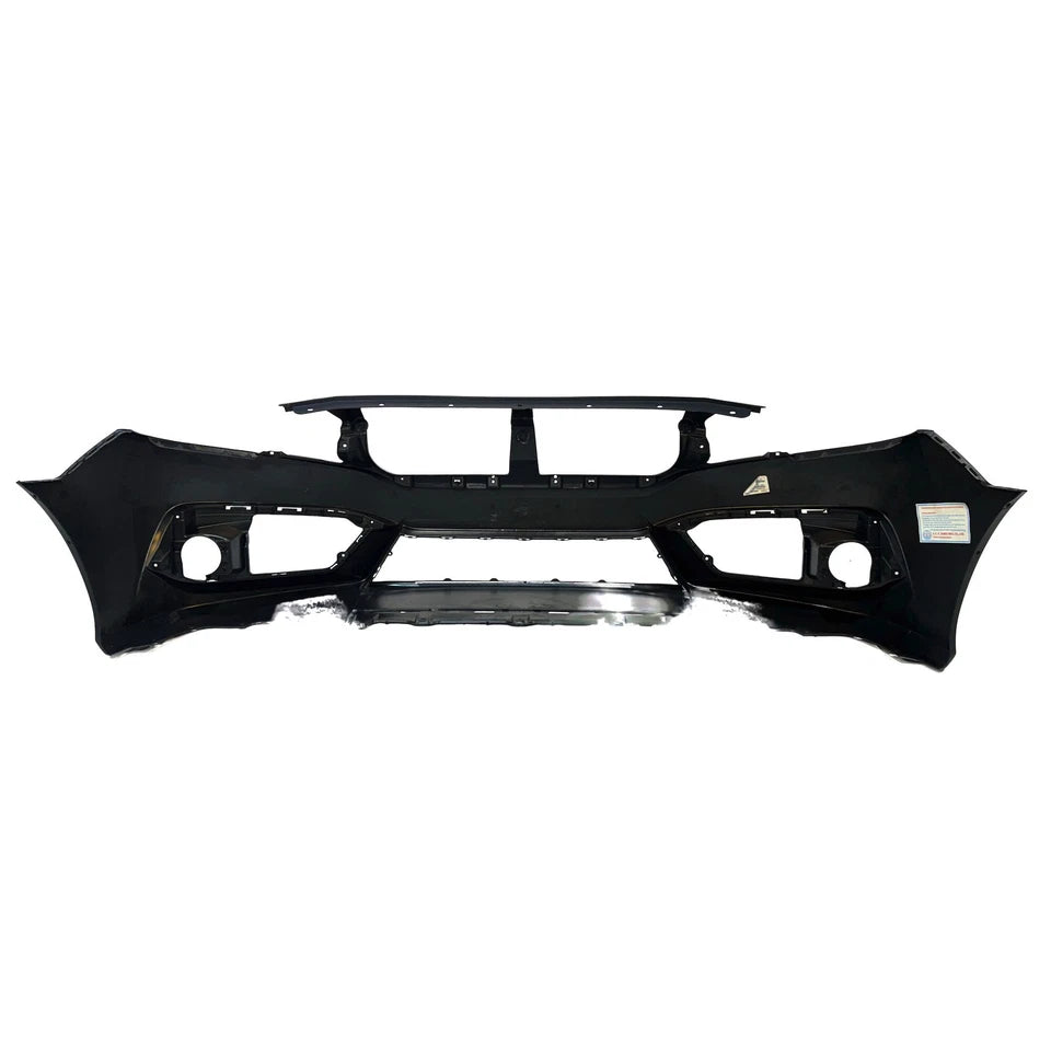 2016 to 2018 Honda Civic Front Bumper for Touring/LX/LX-P/EX/EX-T/EX-L/DX Sedans and Coupes - HO1000306 - Fits Part Number 04711TBAA00ZZ