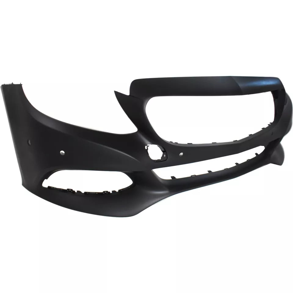2017-2018 MERCEDES BENZ C-CLASS   -   C300 CPE; W205; w/o AMG & Lux w/o Camera w/Sensor -  Front Bumper Cover  -  MB1000468 - Fits Part Number 2058800340659990