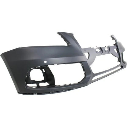 Cubierta de parachoques delantero para Audi SQ5 2013-2017 (sin paquete S-Line, sin lavaparabrisas HL, con asistente de estacionamiento) - Compatible con la pieza número 8R0807065BGRU 