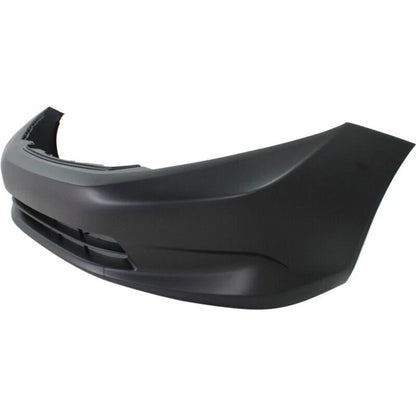 2012 Honda Civic Sedan (W/O Fog Light Hole) Front Bumper - HO1000280 - Fits Part Number 04711TR3A90ZZ