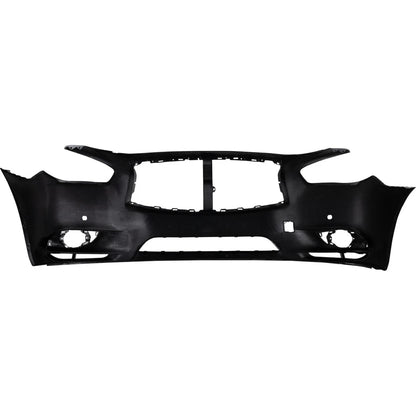 INFINITI JX35 2013-2013, cubierta de parachoques delantero; con paquete premium; con sensor de estacionamiento - IN1000252 - Compatible con número de pieza 620223JB0H