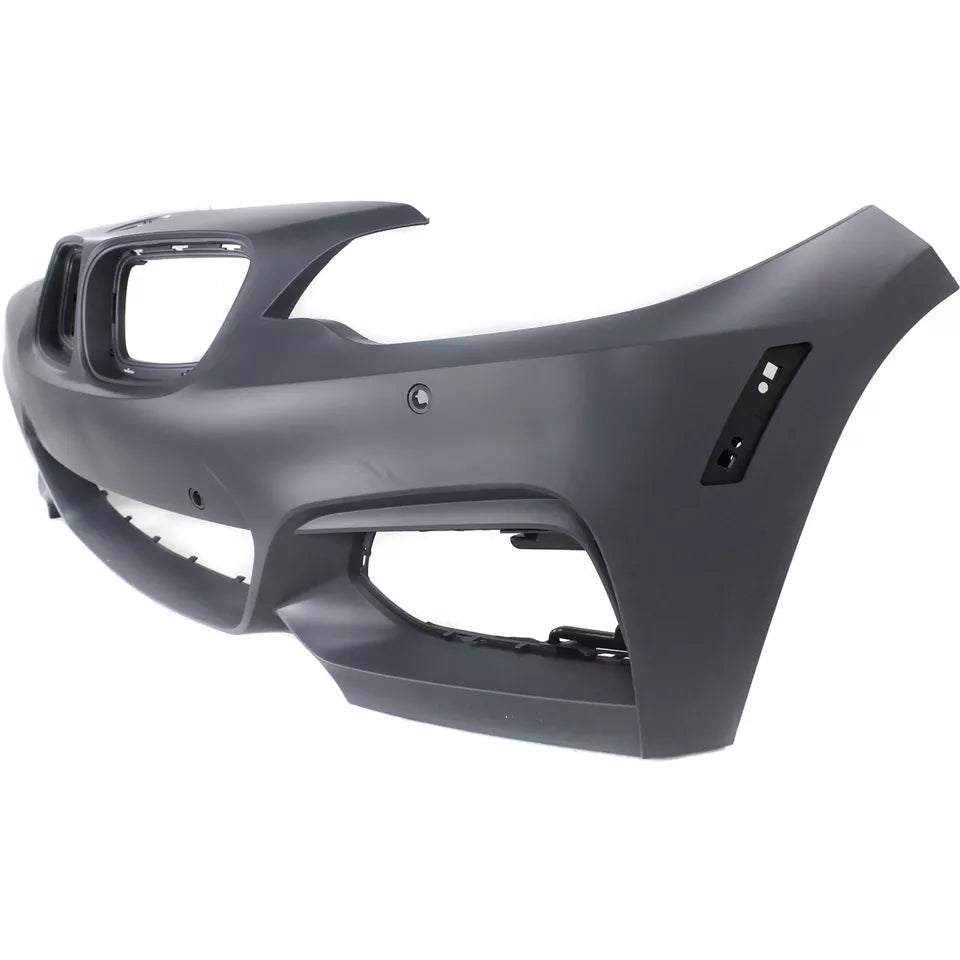 2015-2016 BMW 2-SERIES   -   CONV/CPE; F22/F23; M Sport; w/o HL Washer; w/o Park Sensor; w/PDC; PRMT;  -  Front Bumper Cover  -  BM1000410 - Fits Part Number 51118058098