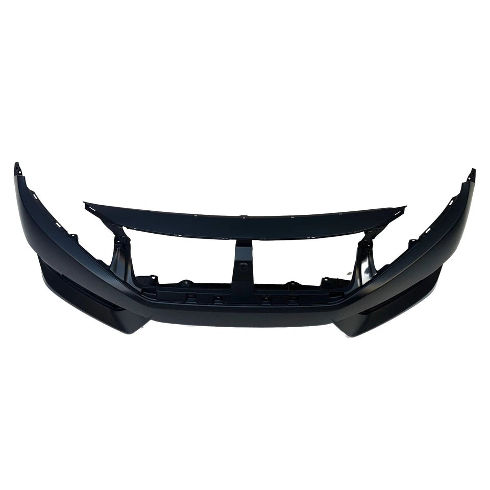 2016 to 2018 Honda Civic Front Bumper for Touring/LX/LX-P/EX/EX-T/EX-L/DX Sedans and Coupes - HO1000306 - Fits Part Number 04711TBAA00ZZ