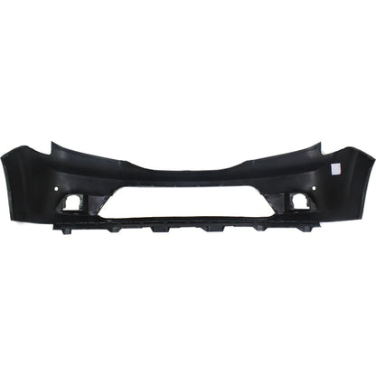 2012-2015 HONDA PILOT, Front Bumper Cover; Touring; w/Park Asst; w/o HL Washer - HO1000286 - Fits Part Number 04711SZAA60ZZ