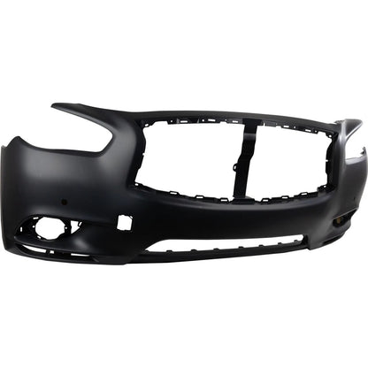 INFINITI JX35 2013-2013, cubierta de parachoques delantero; con paquete premium; con sensor de estacionamiento - IN1000252 - Compatible con número de pieza 620223JB0H