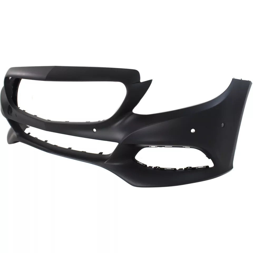 2017-2018 MERCEDES BENZ C-CLASS   -   C300 CPE; W205; w/o AMG & Lux w/o Camera w/Sensor -  Front Bumper Cover  -  MB1000468 - Fits Part Number 2058800340659990