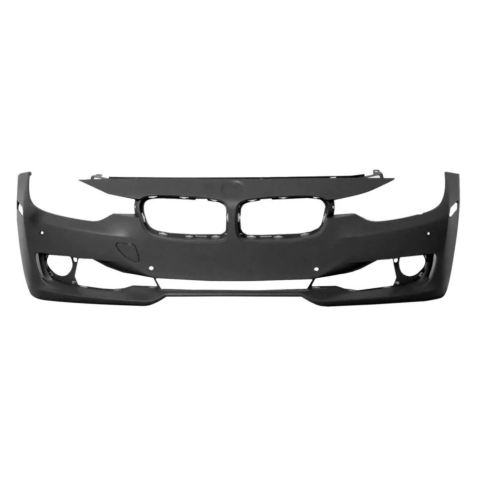 2012-2015 BMW 3-Series, Front Bumper Cover; 328i/335i; F30; w/o H/Lamp Washer; w/PDC; w/o Park Assist; w/o Camera - BM1000265 - Fits Part Number 51117293012