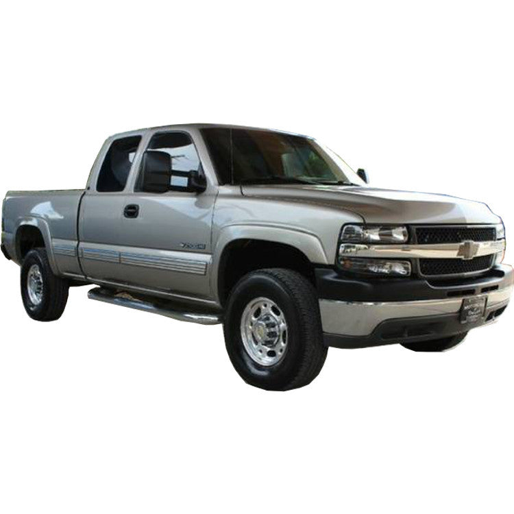Juego de protectores de guardabarros estilo perno (estilo bolsillo) para Chevy 1500/2500/3500 (2003-2007)