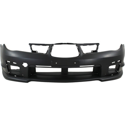2006-2007 Subaru Impreza Sedan Front Bumper - Fits Part Number 55504FE020