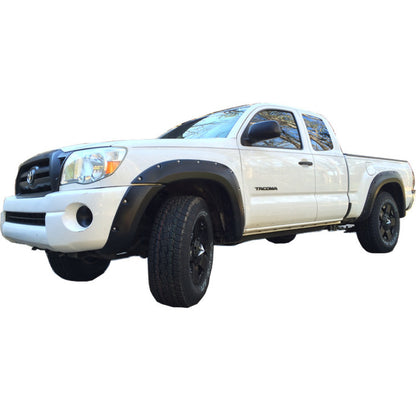 2005-2011 Toyota Tacoma 60.3" Bed - Painted to Match Fender Flare Set - Bolt Style (Pocket Style)