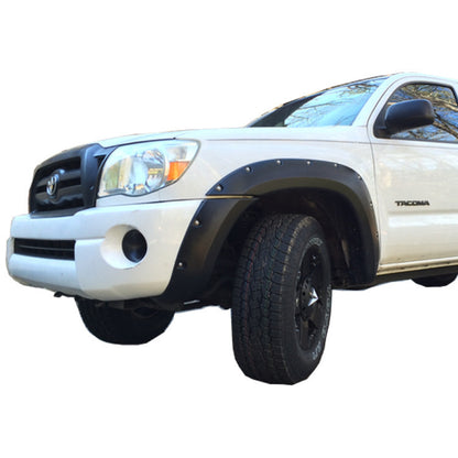 2005-2011 Toyota Tacoma 60.3" Bed -  Fender Flare Set - Bolt Style (Pocket Style) w/LED