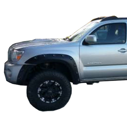 2005-2011 Toyota Tacoma 60.3" Bed -  Fender Flare Set - Bolt Style (Pocket Style) w/LED