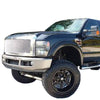 2008-2010 Ford F-250/350 Super Duty Fender Flare Set - Smooth Extension Style