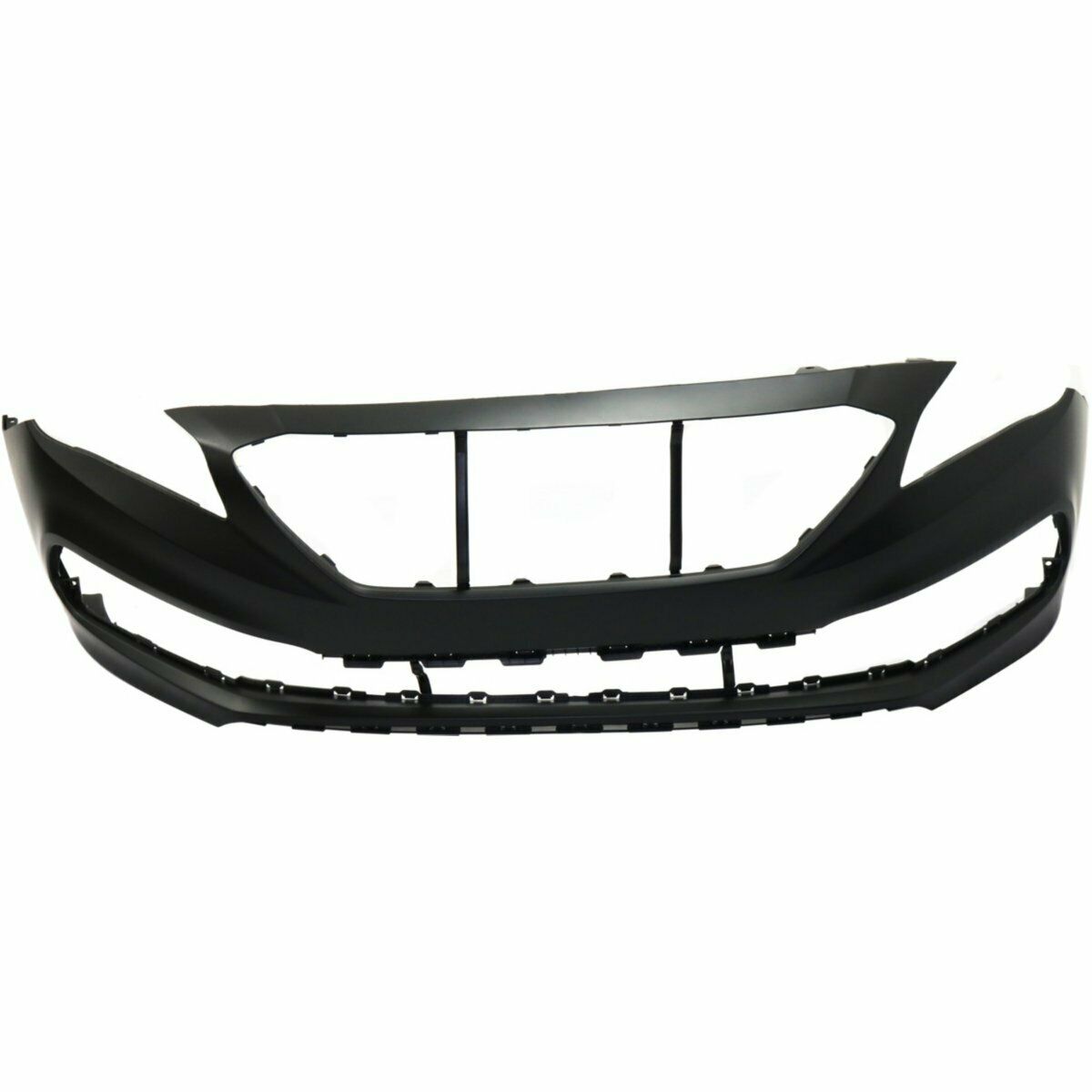 thumbnail image 2 of CROSSDESIGN Front Bumper Lower Grille Black For 2015-2017 Hyundai Sonata Sedan 2 of 4