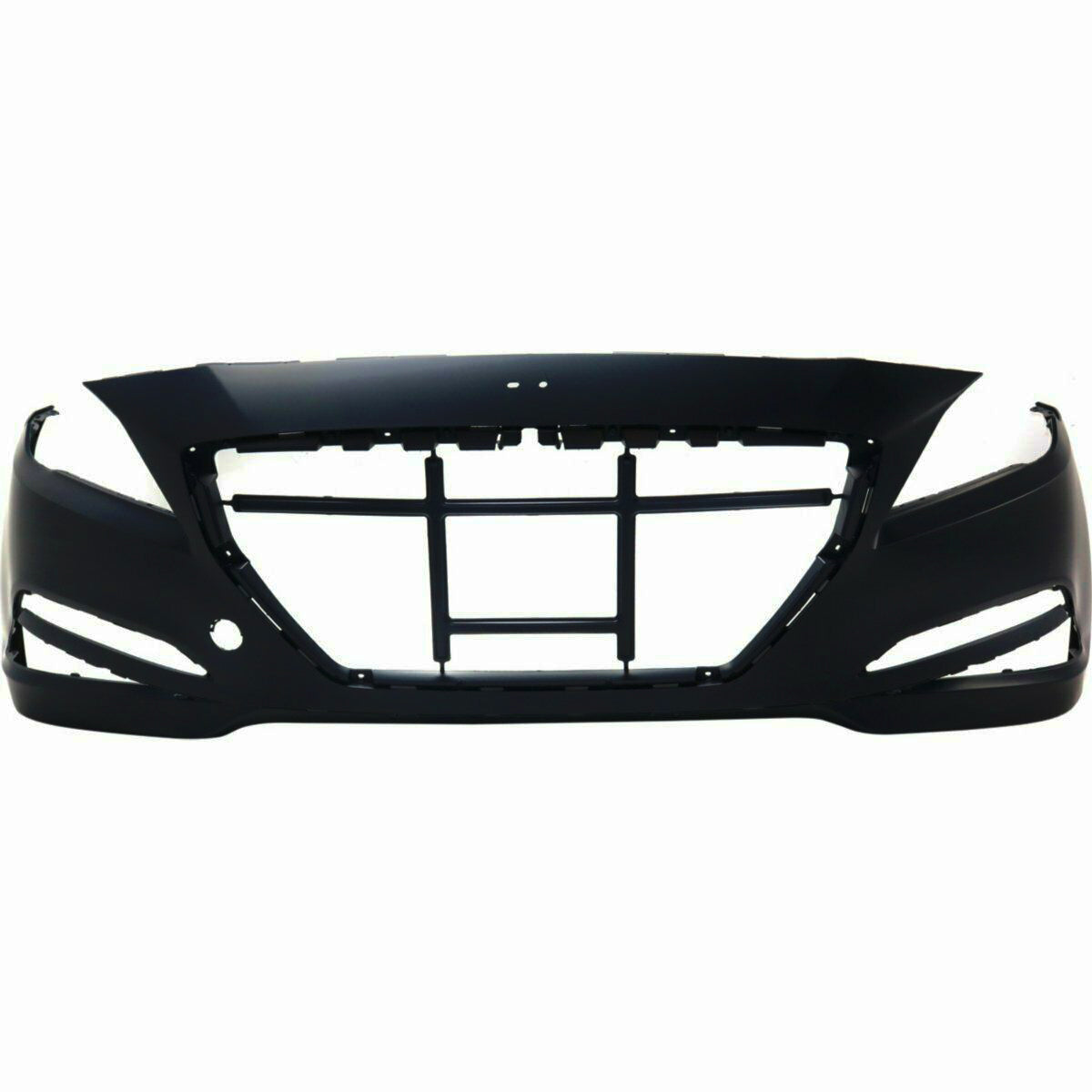 2015-2016 Hyundai Genesis Sedan (3.8L | W/O Sensor Holes | W/O H/L Washers) Front Bumper