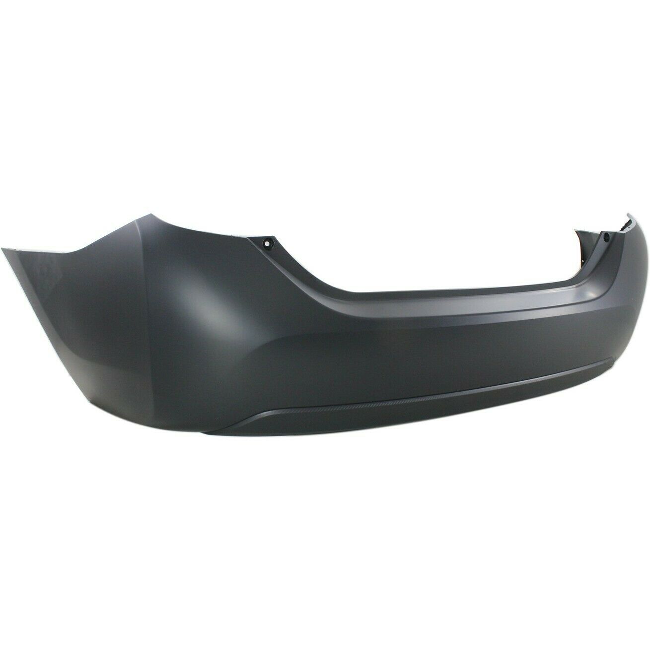 2014-2019 Toyota Corolla (Lower Textured) Rear Bumper Painted