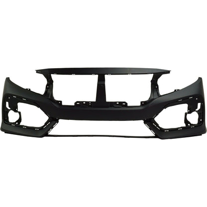 2017 to 2020 Honda Civic Front Bumper for Sport/Touring/LX/EX/EX-L Hatchback Trim - Fits Part Number 04711TGGA00ZZ