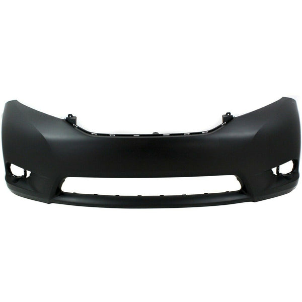2011-2017 Pre Painted Toyota Sienna (Base, LE, XLE) Front Bumper Replacement
