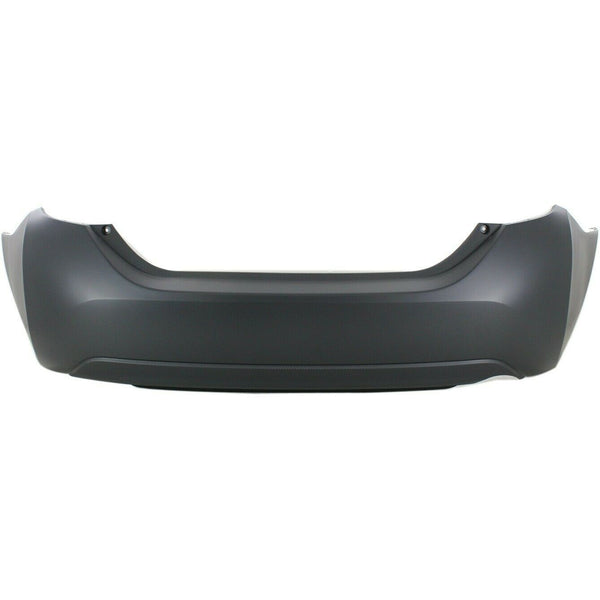 2014-2019 Toyota Corolla (Lower Textured) Rear Bumper Painted
