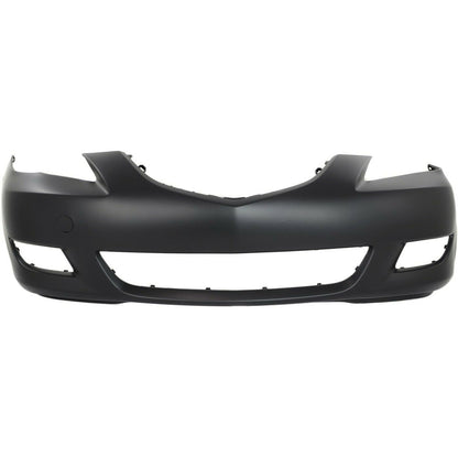 2004-2006 Mazda 3 Sedan Front Bumper Painted