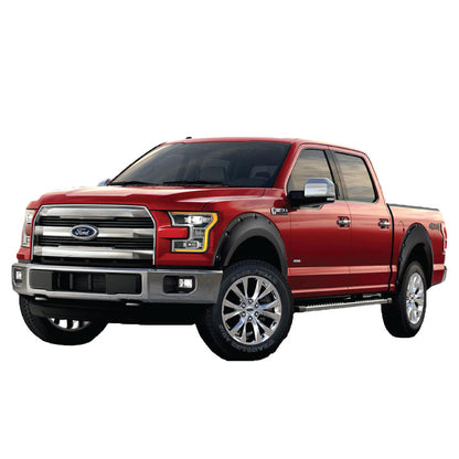 2015-2016 Ford F-150 Fender Flare Set - Bolt Style (Pocket Style)